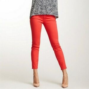Lucky Brand Vibrant Red Capri Jeans